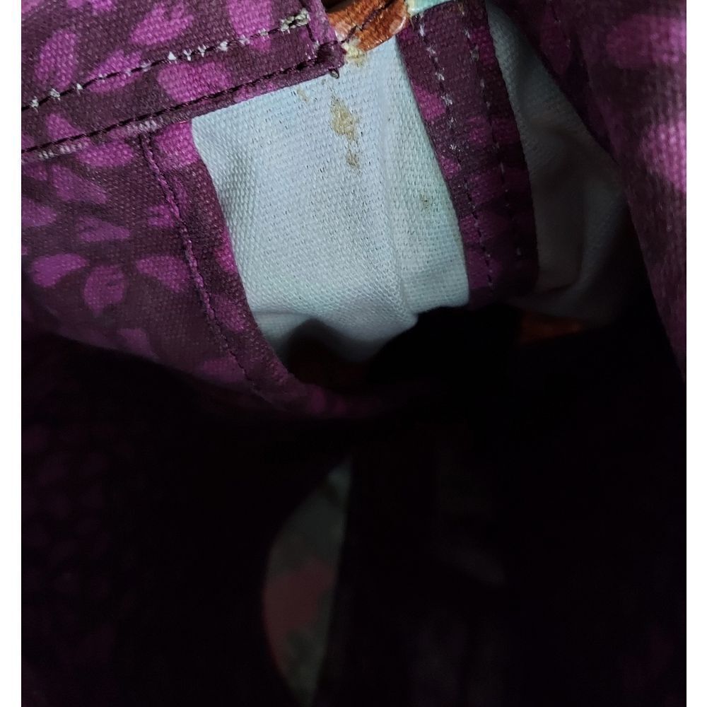 Fossil Key-Per Tree Print Multi Colored Coated Ca… - image 6